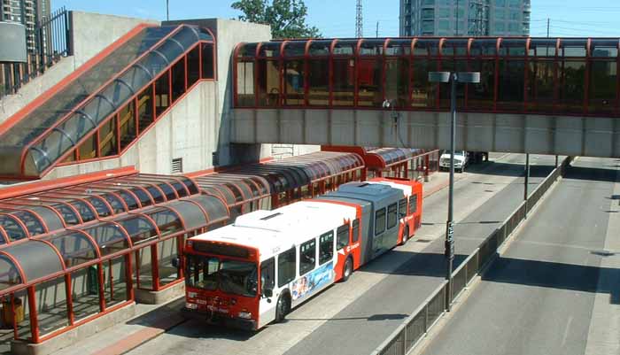 OC Transpo New Flyer D60LF articulated bus 6329